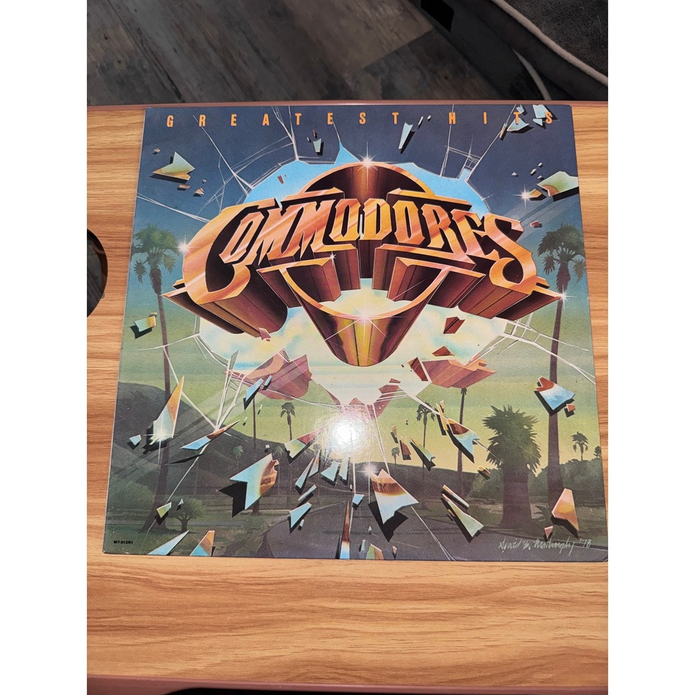 Commodores Greatest Hits Vinyl LP 1978 Motown M7-912R1 Brick House Lionel Richie